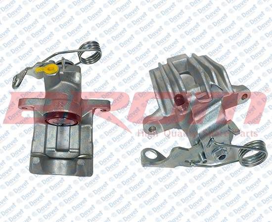 BROM VW35032 Fren Kaliperi Arka Sag Vw Passat (3b2) Audi A4 (8d2 B5) A6 (4b C5)